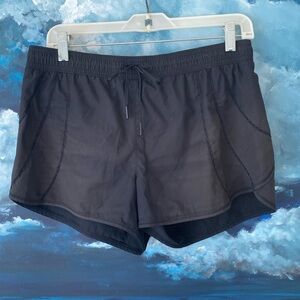 Athleta Black Running Shorts